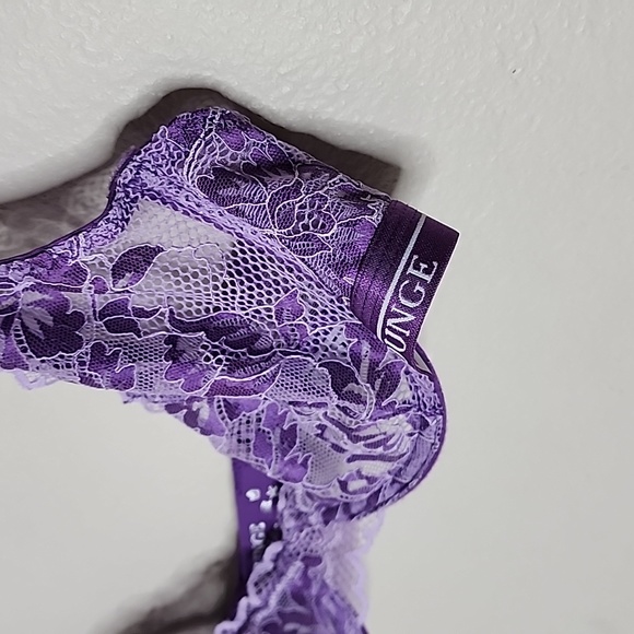 Lounge luxe balcony purple bra underwire size 32D - Picture 3 of 5